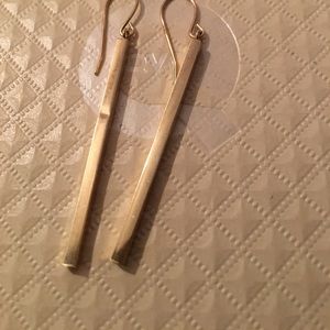 14k Bar Earrings
